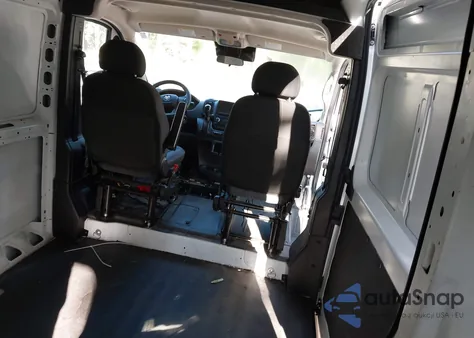 2024 Ram Promaster 2500 Tradesman High Roof 159 Wb W/Pass Seat из США, поврежденный, VIN 3C6LRVDG4RE127479